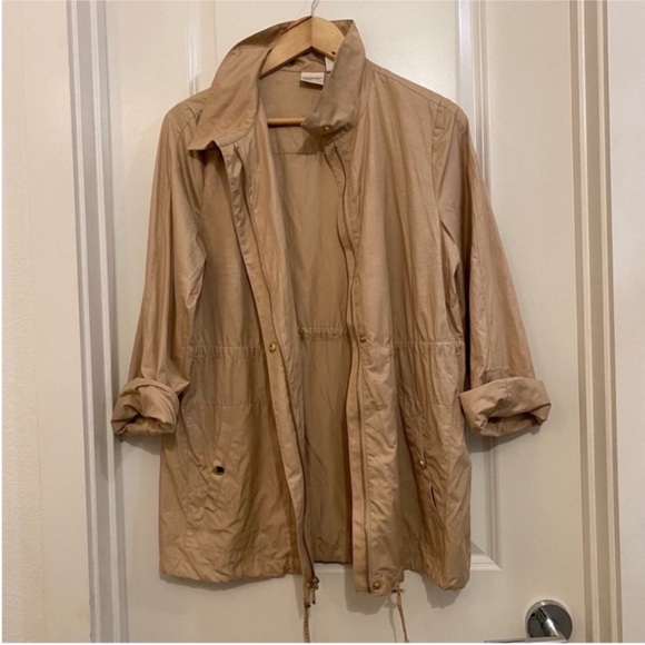 Chico's Zenergy Lightweight Anorak Jacket, size 1 (women's size 8) full zip - Picture 5 of 9